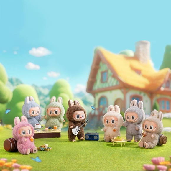 NIB Authentic Pop Mart Exciting Macaron SECRET Chestnut Cocoa Labubu Pendant - Picture 11 of 13